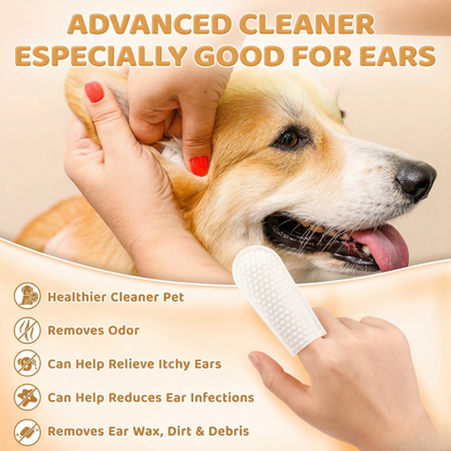 Finger Wipes for Pet Ear Cleaning