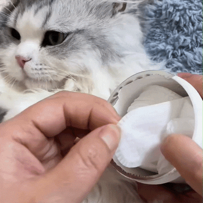 Pet Teeth Cleaning Finger Wipes